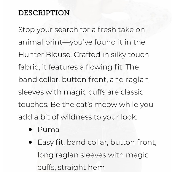 CAbi Hunter Blouse in Medium - Picture 9 of 9